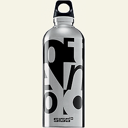 sigg reusable water bottle sig 05 blk green (eco friendly) living: reusable water bottles