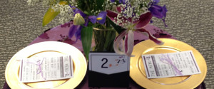 Gold chargers wedding