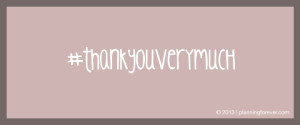 thank you very much