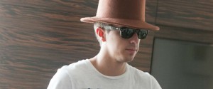 groomsmen in hat